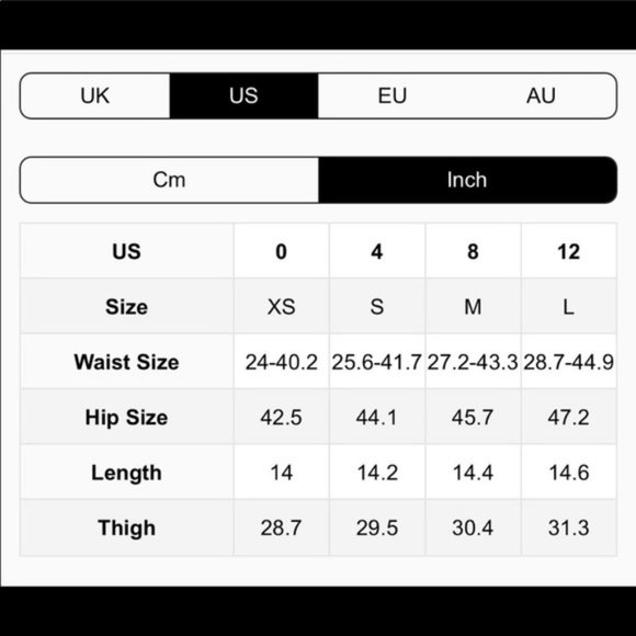 NEW✨Paper Bag Cotton Gray/White Stripe Shorts: 2/4 - Picture 6 of 6